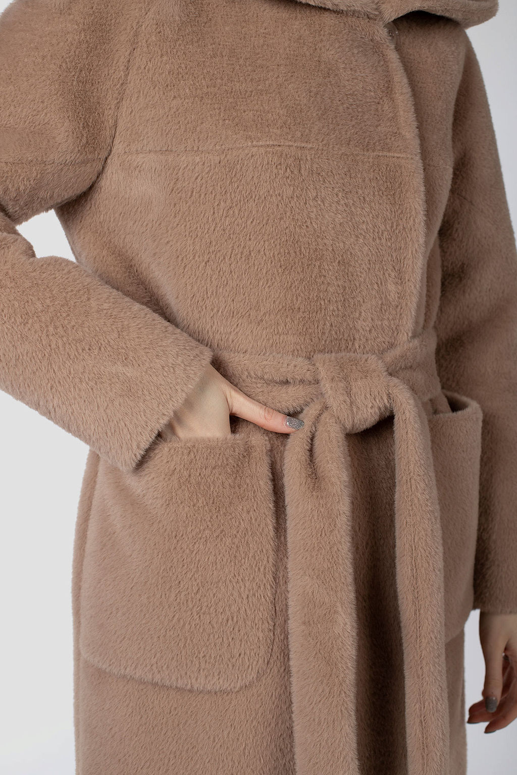 Пальто ЭКО-МЕХ утепленное Термофинн 100 - El podio фото 6