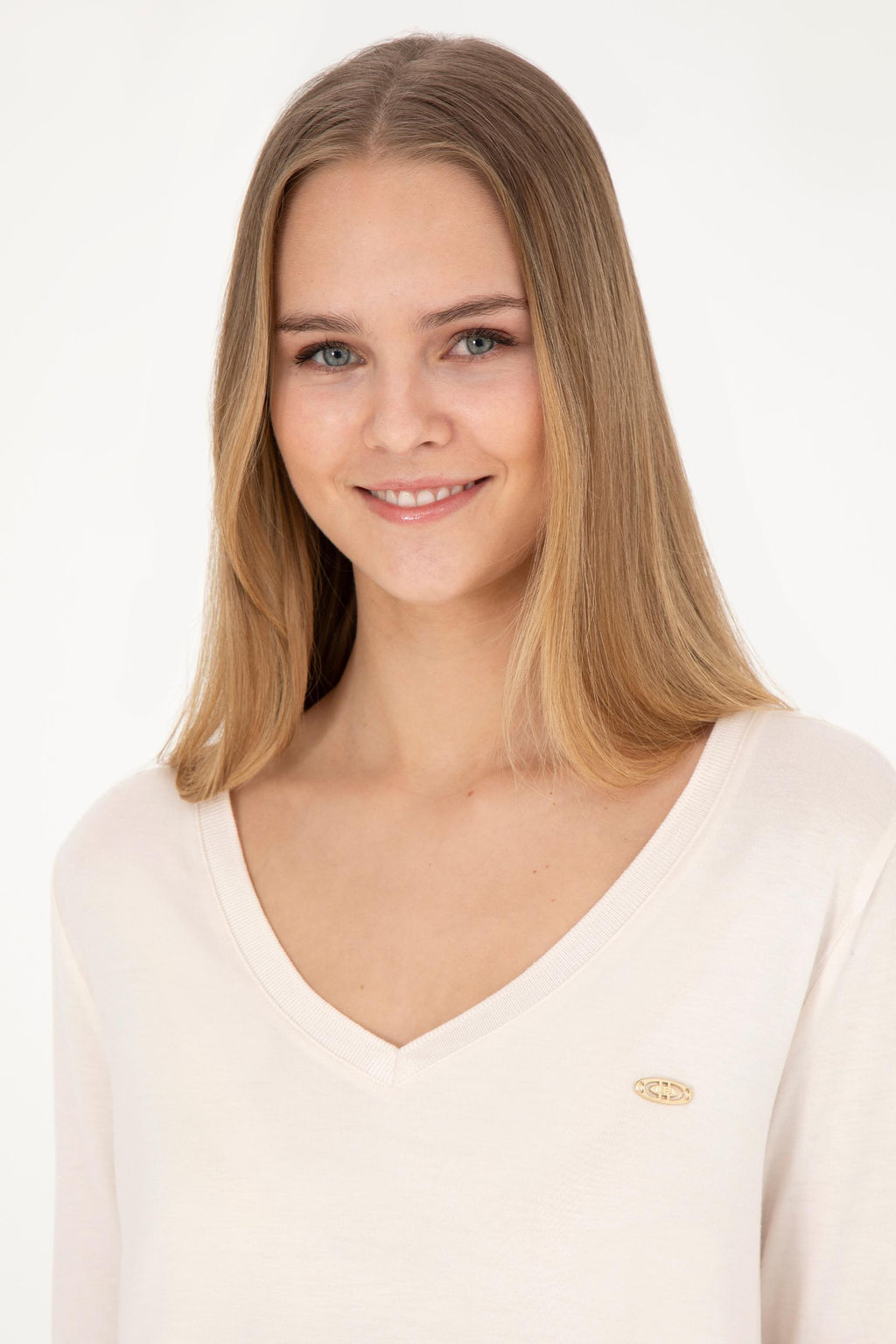 Kad_n Ekru Sweatshirt - U.s. polo assn фото 2