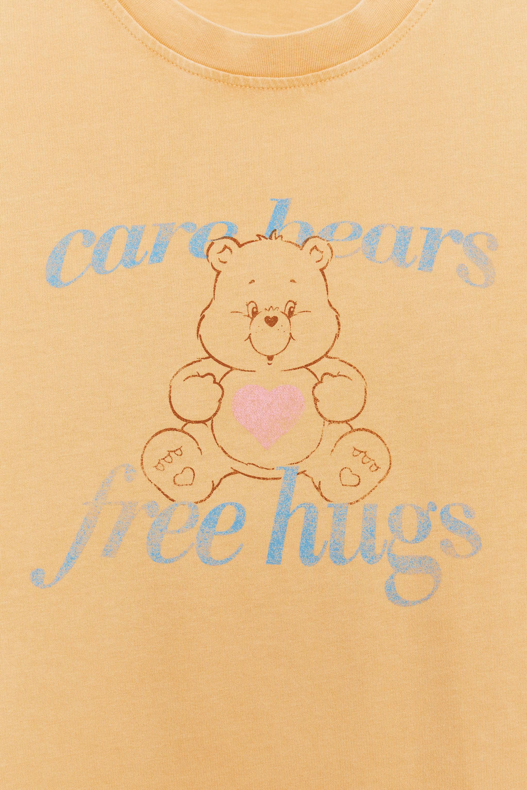 CARE BEARS FADED-EFFECT T-SHIRT - Zara фото 14