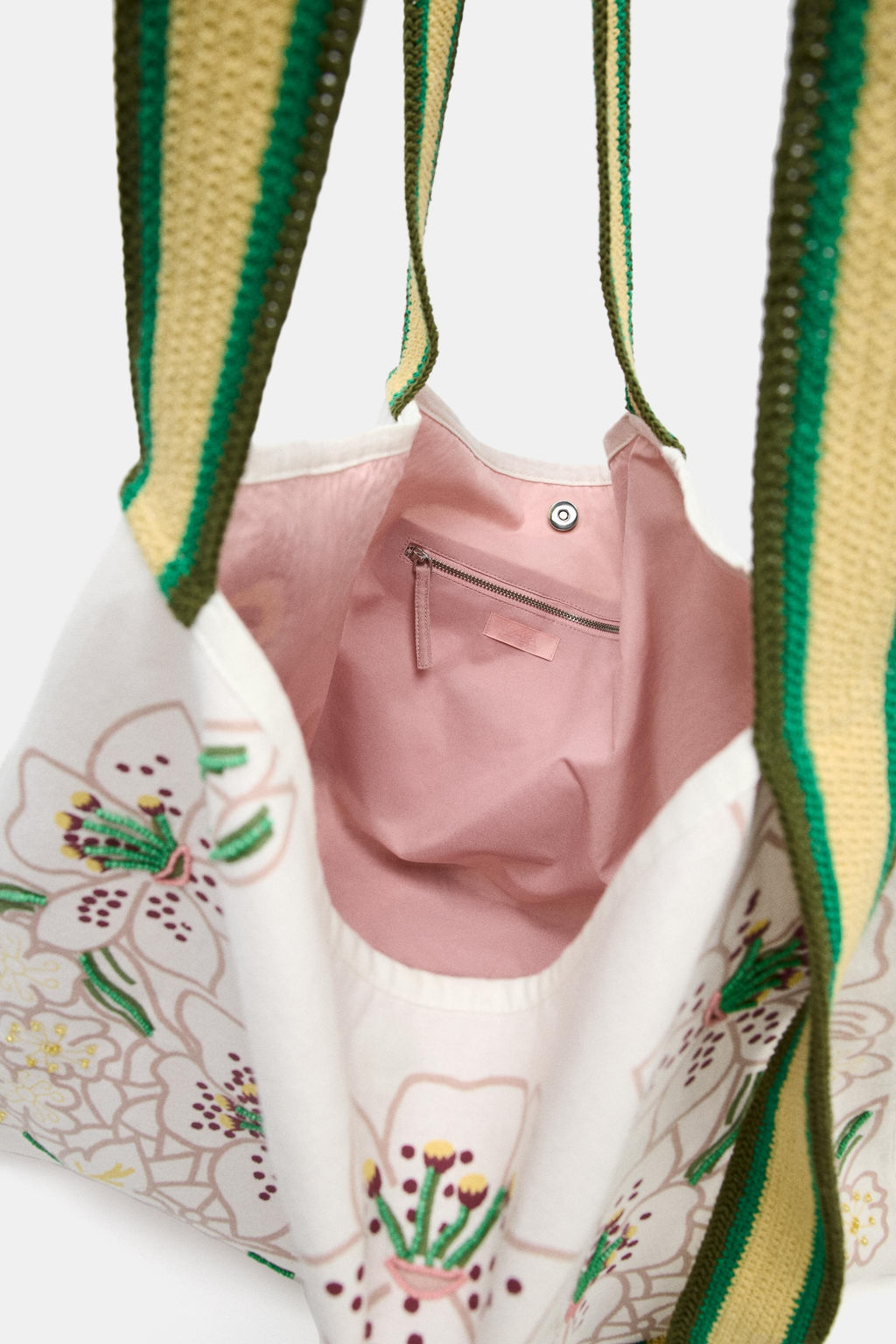 FANTASY FABRIC MAXI SHOPPER