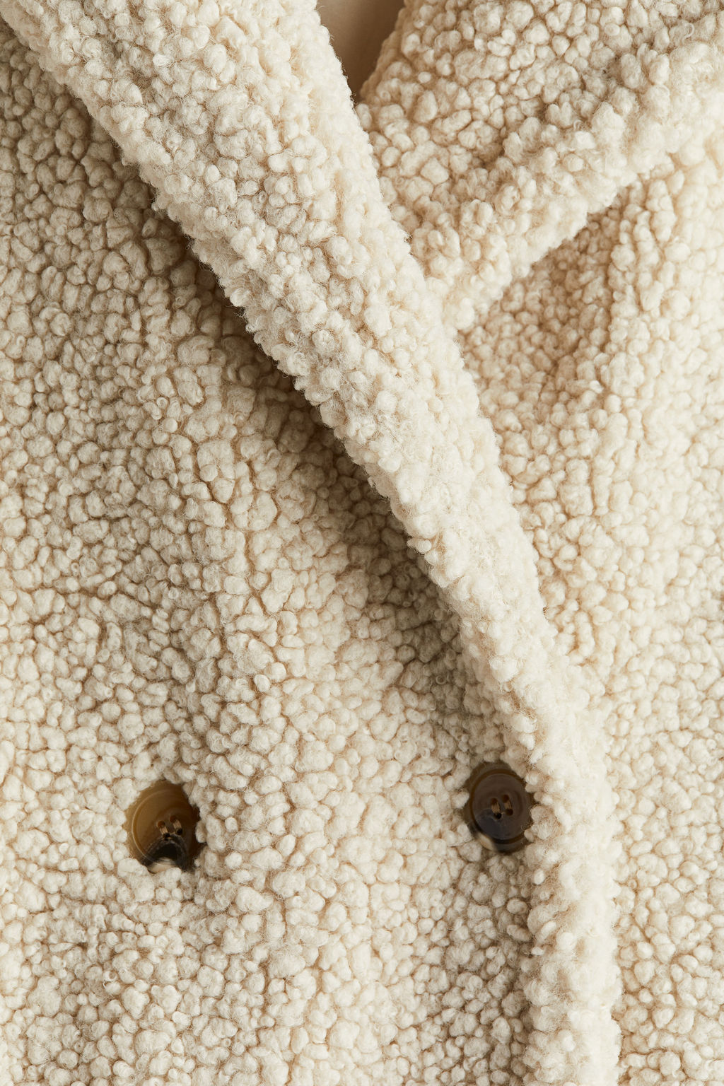 Abrigo en tejido peluche - H&m фото 9