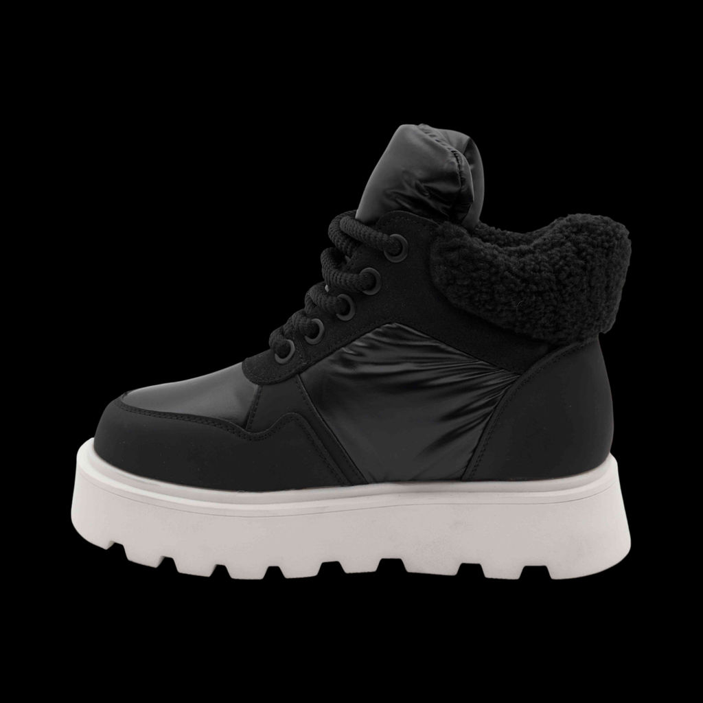 Ботинки на меху Q830-2 черные