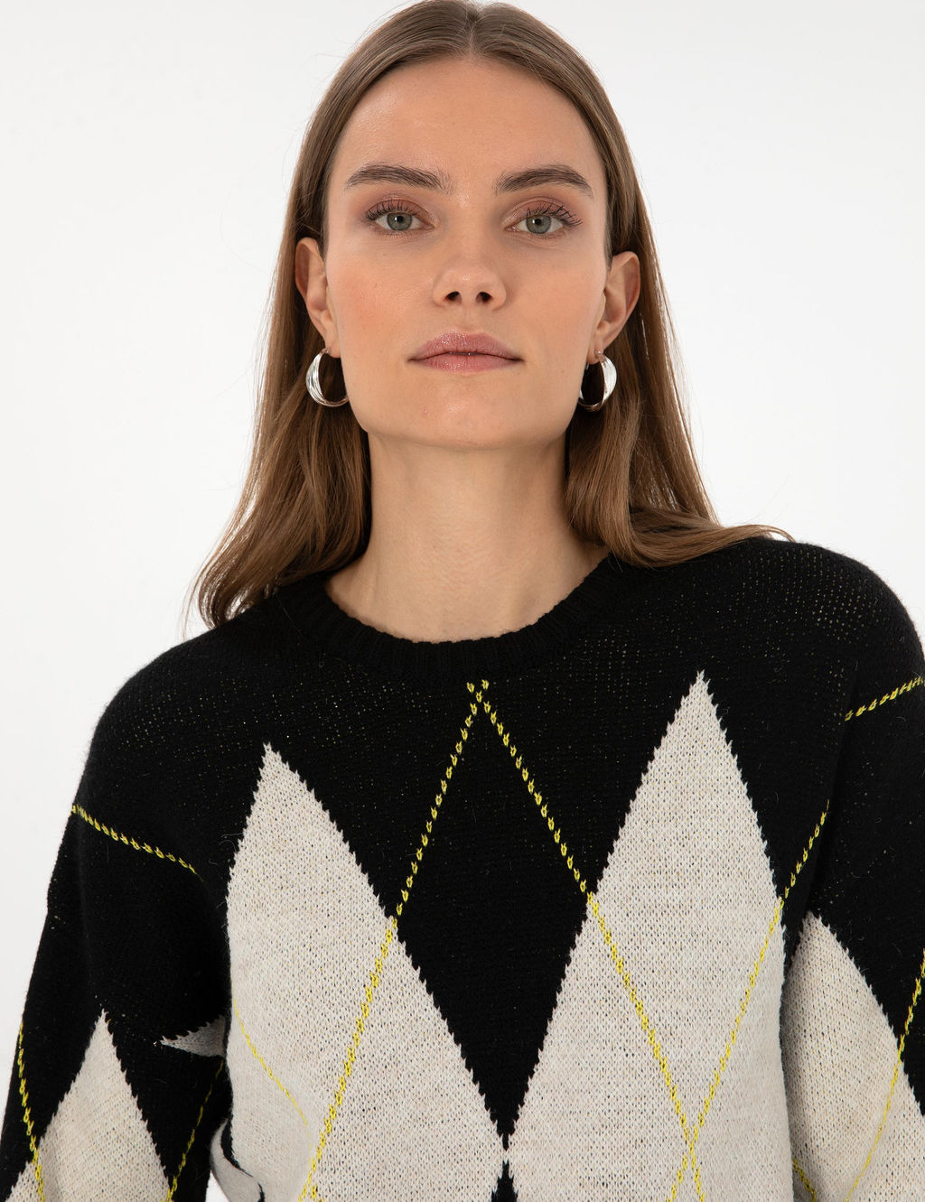 Siyah Regular Fit Kazak - Pierre cardin фото 2