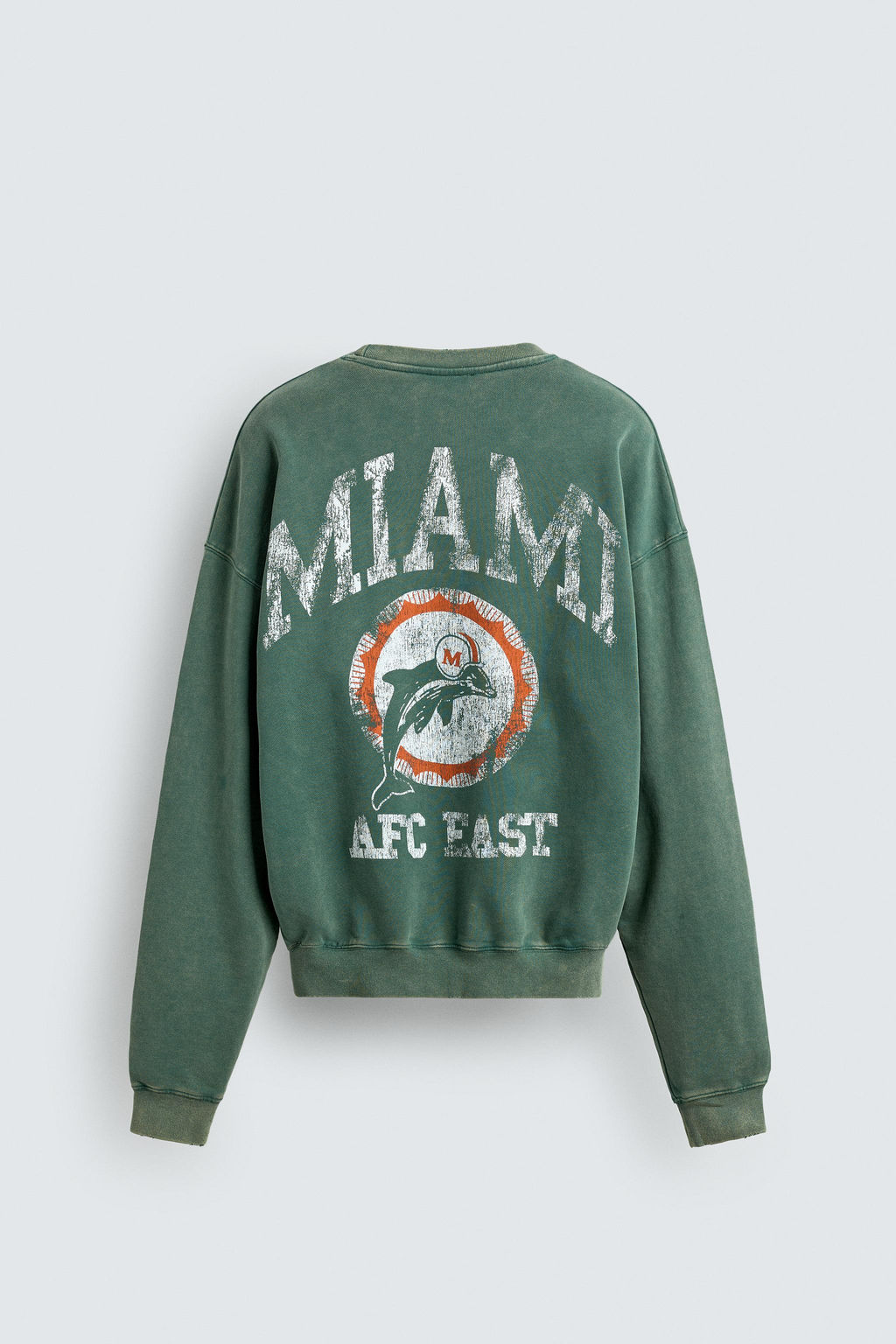 NFL MIAMI DOLPHINS CREWNECK SWEATSHIRT - Zara фото 8