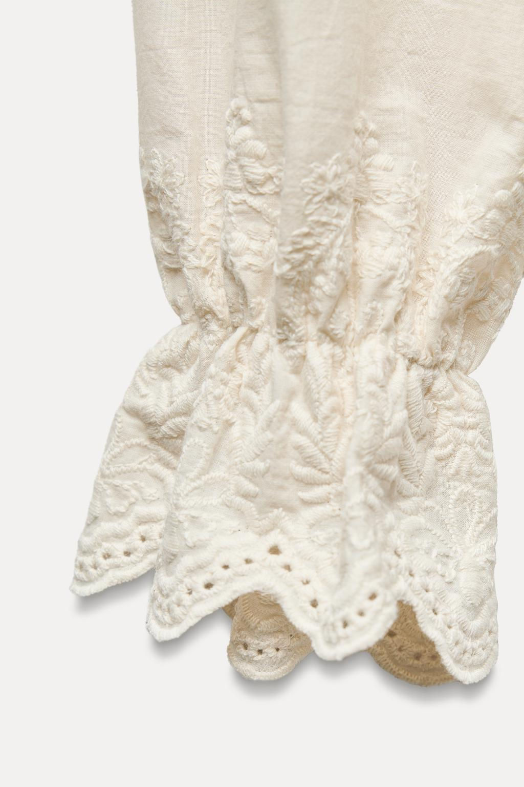 MATCHING POINTELLE KNIT TOP - Zara фото 11