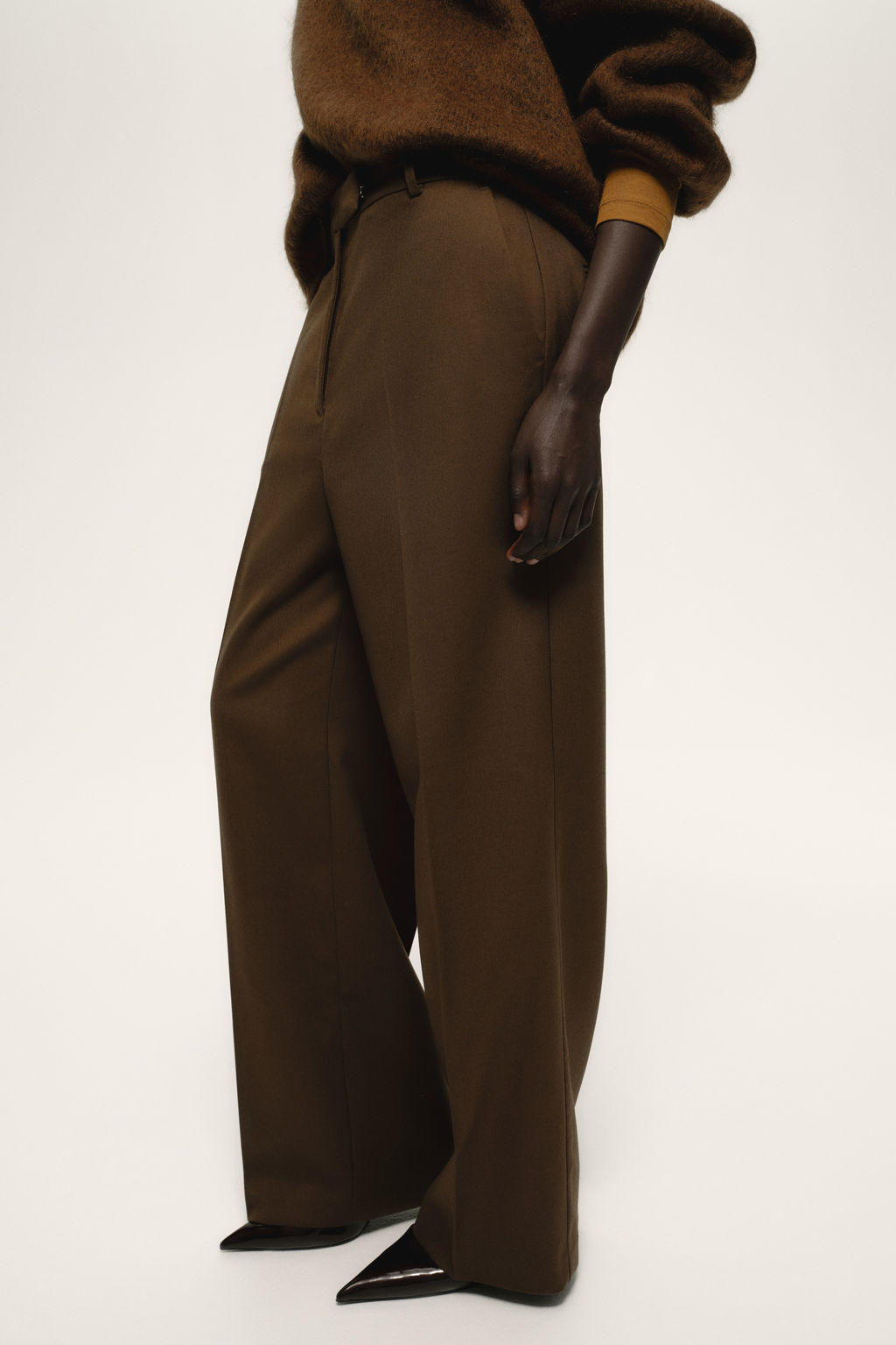 Pantal?n sastre de talle alto - H&m фото 3