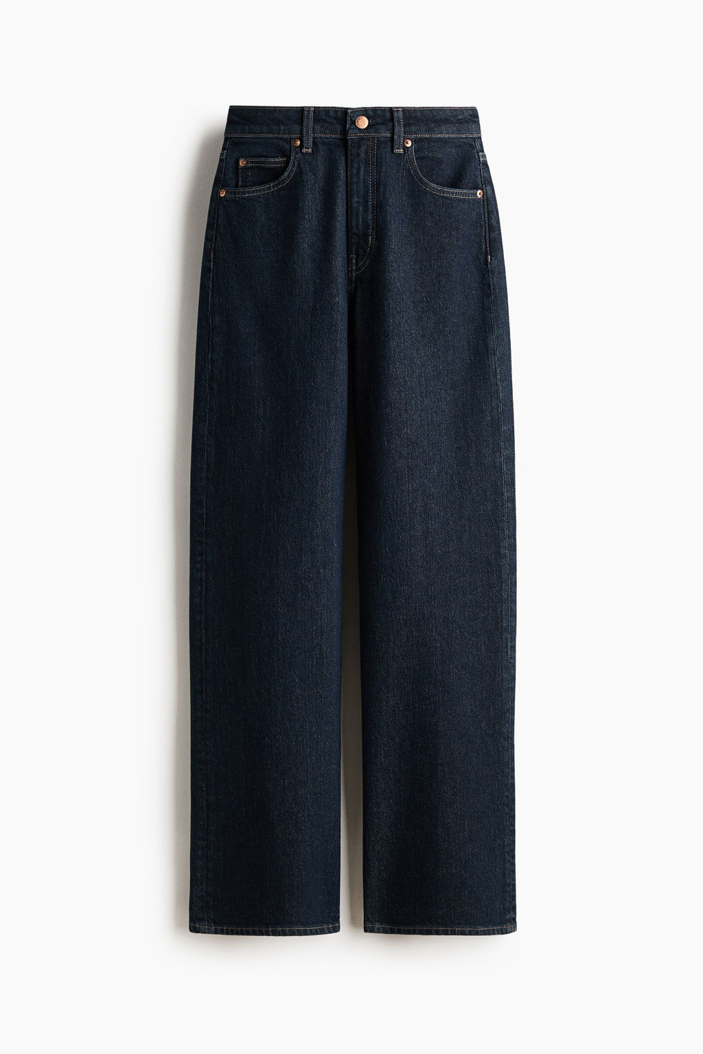 Wide High Waist Jeans - H&m фото 11