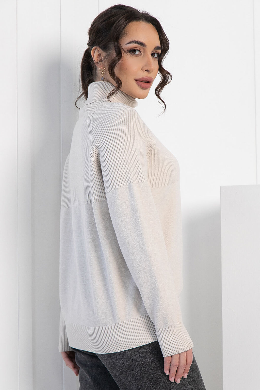 Свитер Стимул (бежевый) Б12899-12М - Lt collection фото 2