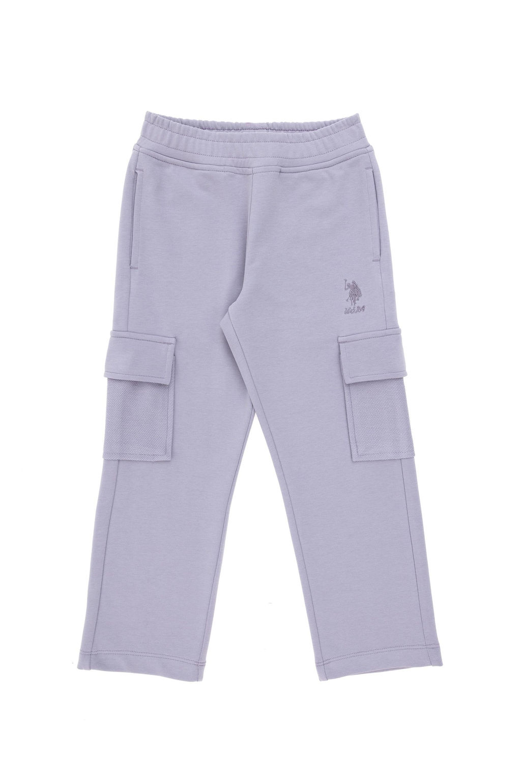 Сиреневые спортивные штаны для девочек - U.s. polo assn фото 3