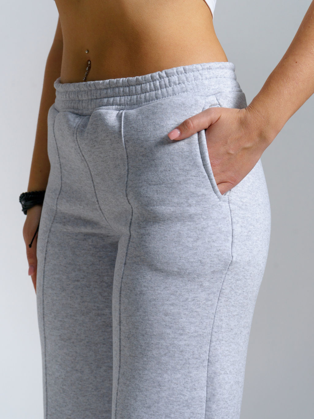 Брюки из футера трехнитка с начесом качество пенье - Svetekst фото 8