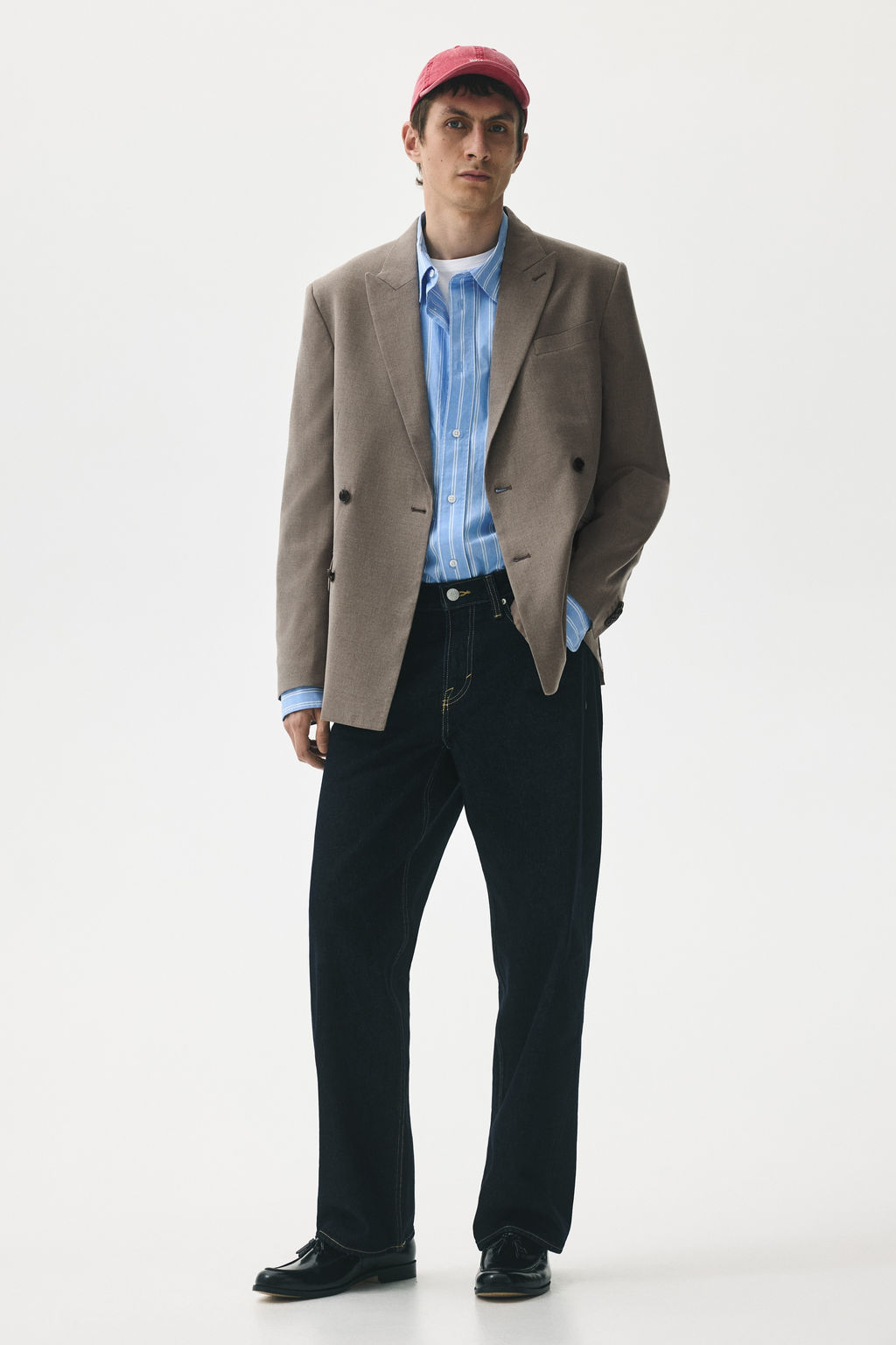 Americana de doble botonadura Relaxed Fit - H&m фото 10