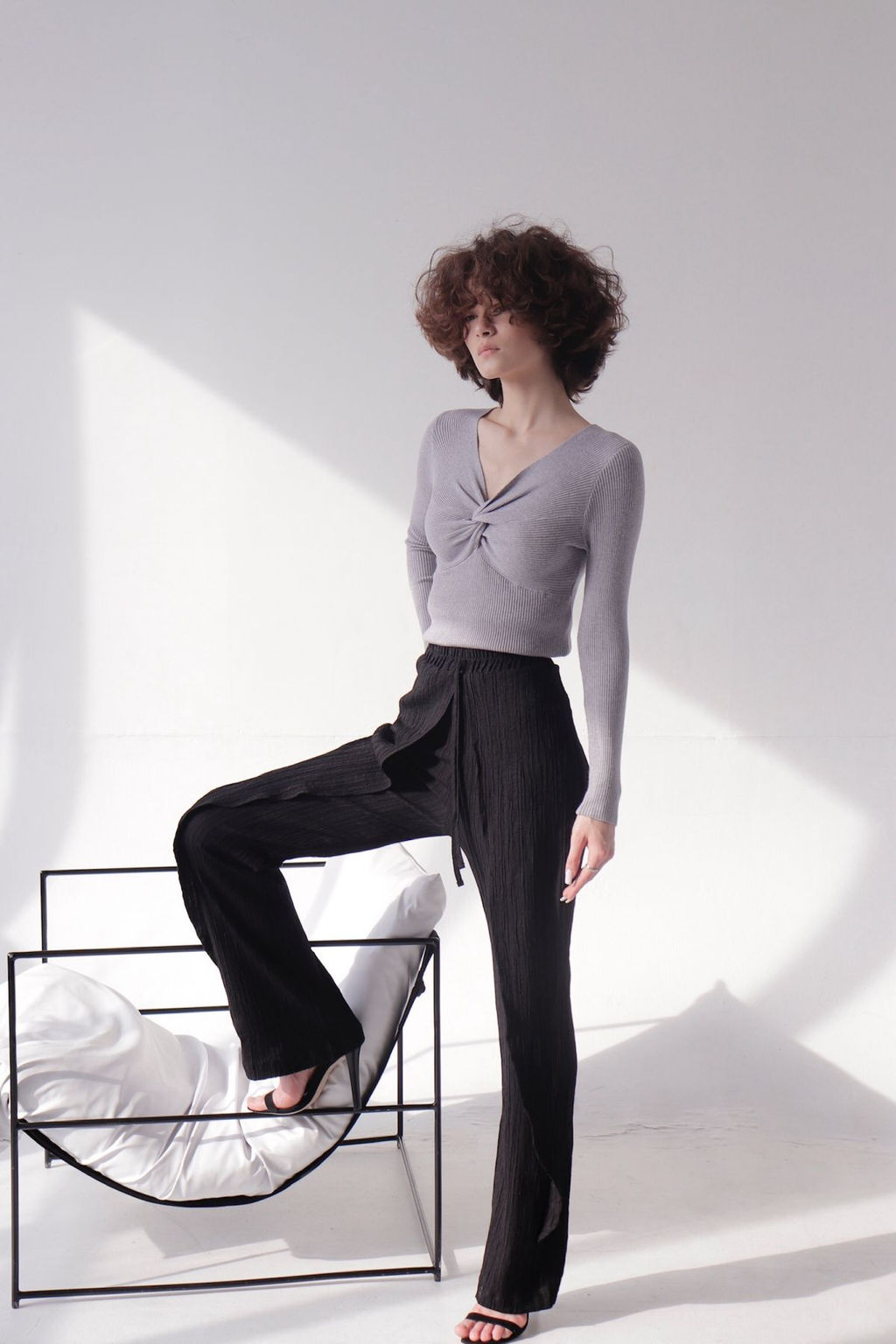 Брюки чёрные - Martichelli фото 16