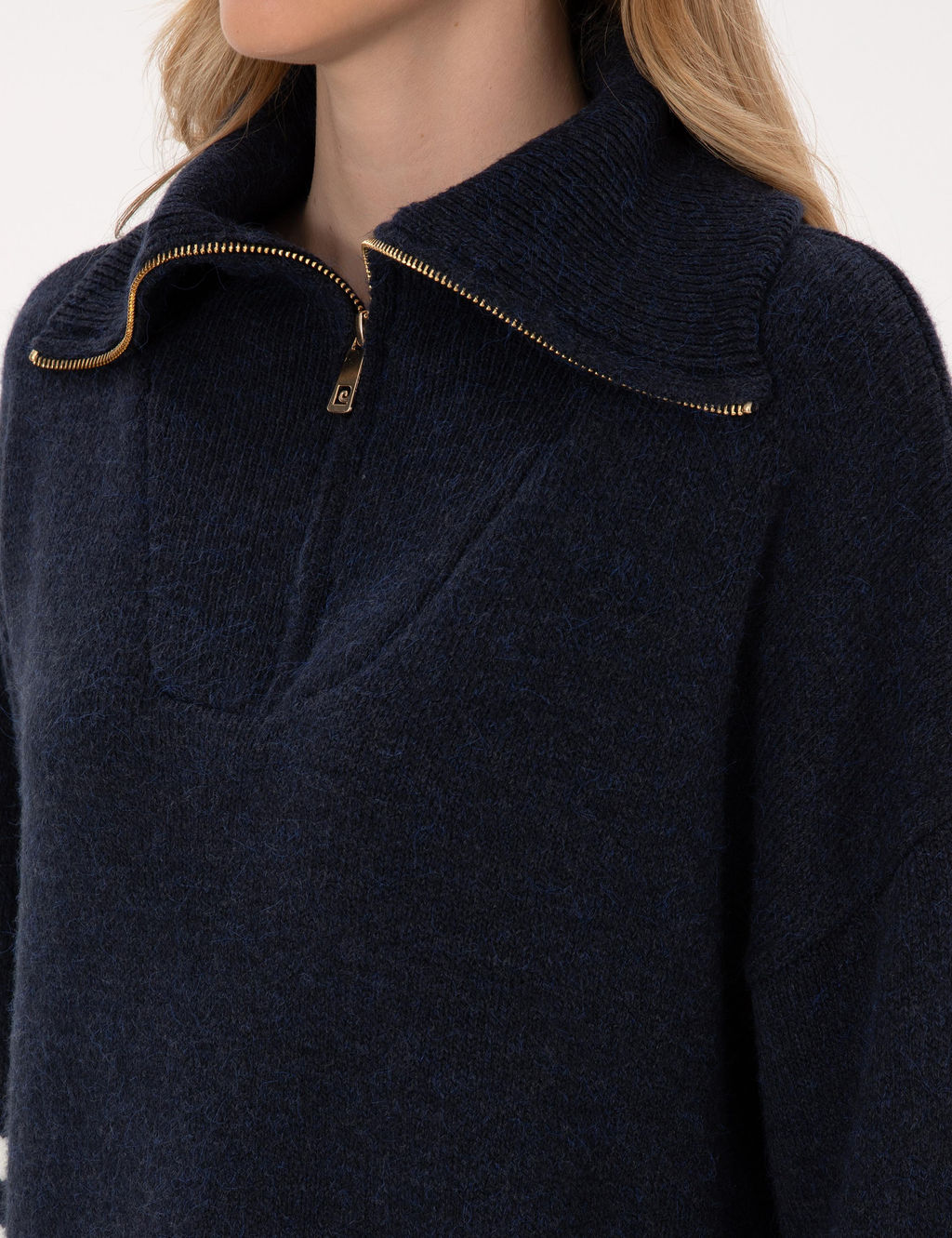 Lacivert Comfort Fit Kazak - Pierre cardin фото 7