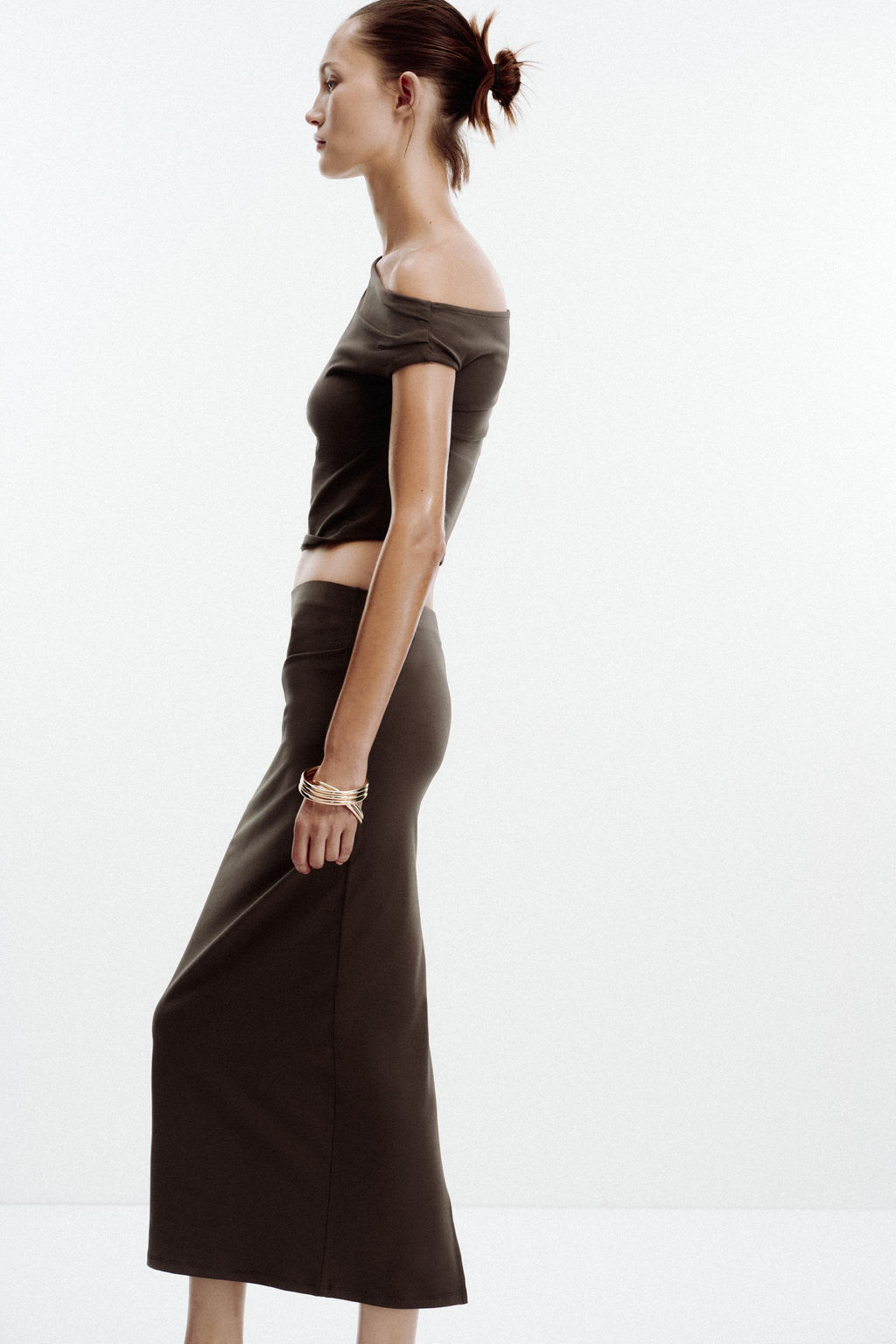 ASYMMETRIC TEXTURED TOP - Zara фото 4