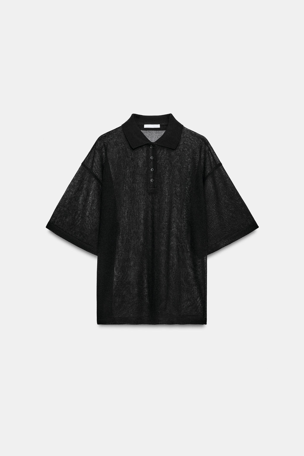 POLO R?STICO / Negro - Zara фото 6
