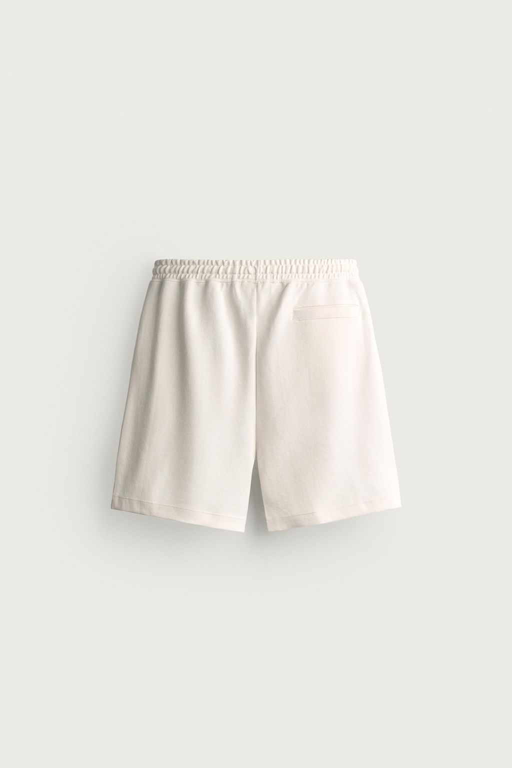 BERMUDA JOGGER RELAXED FIT INTERLOCK / Blanco roto - Zara фото 11