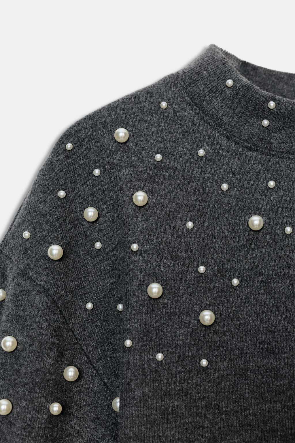 SOFT FAUX PEARL JUMPER - Zara фото 7