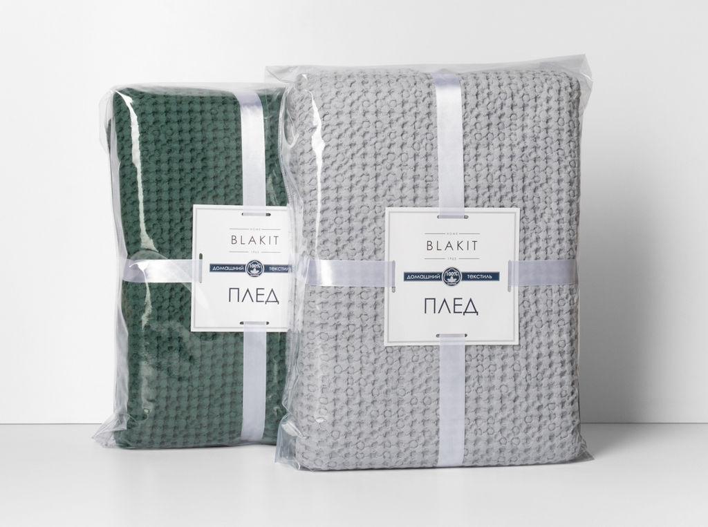 4646 Плед 220*155 цв. какао рис. 14-1209