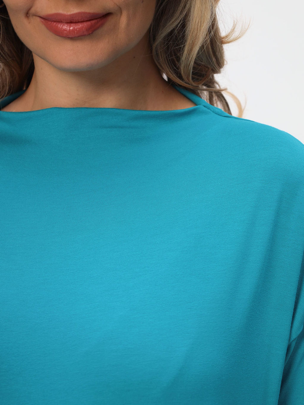 Джемпер женский T-lab TL-JP-001VI-бирюза фото 2