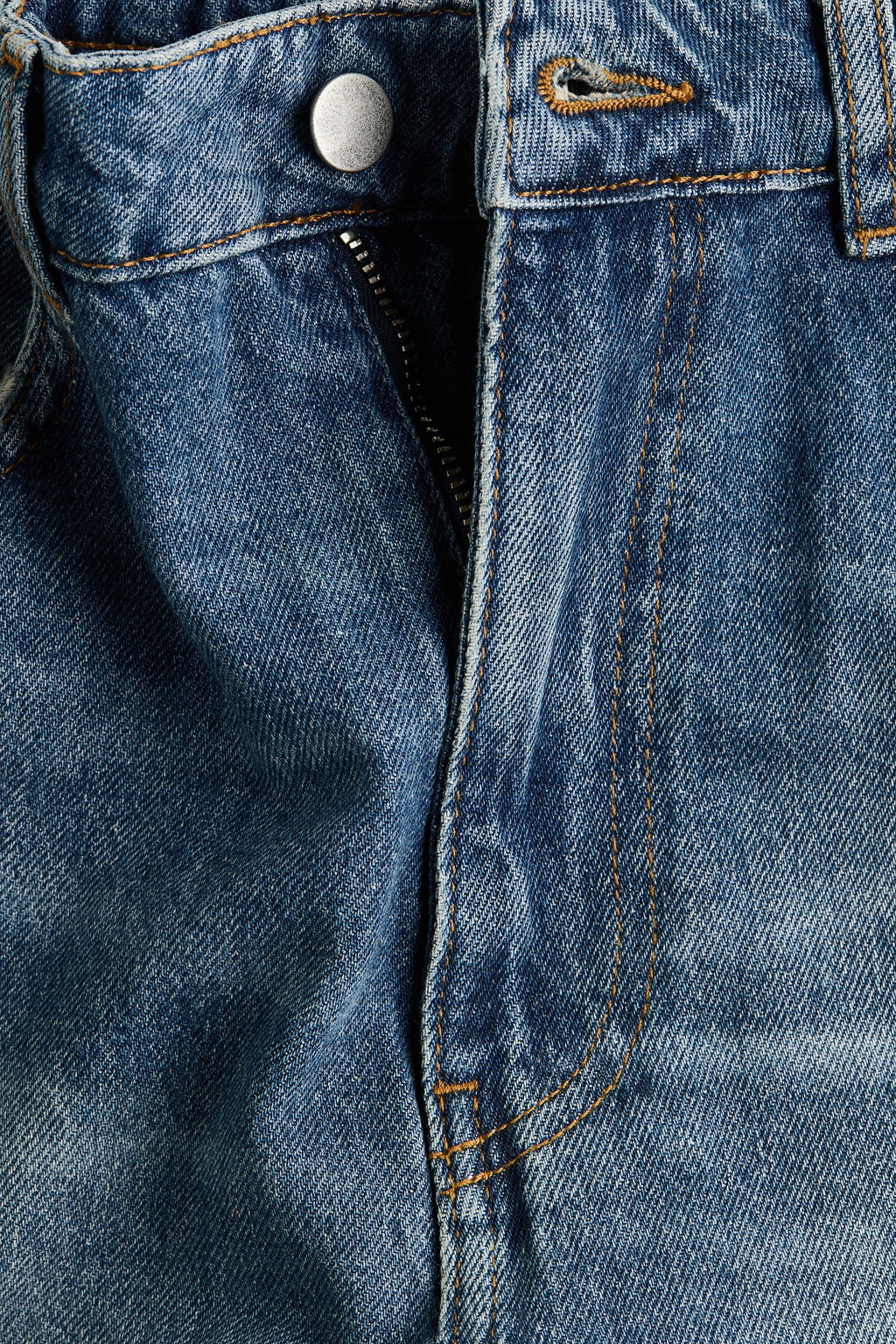 Bermudas denim con detalle cruzado - H&m фото 2