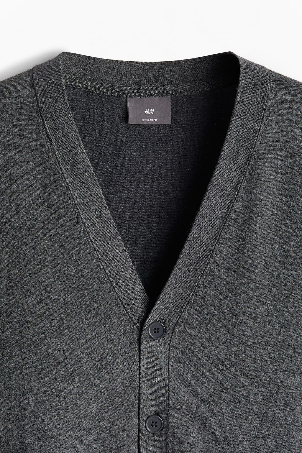 Cardigan de punto fino Regular Fit - H&m фото 6
