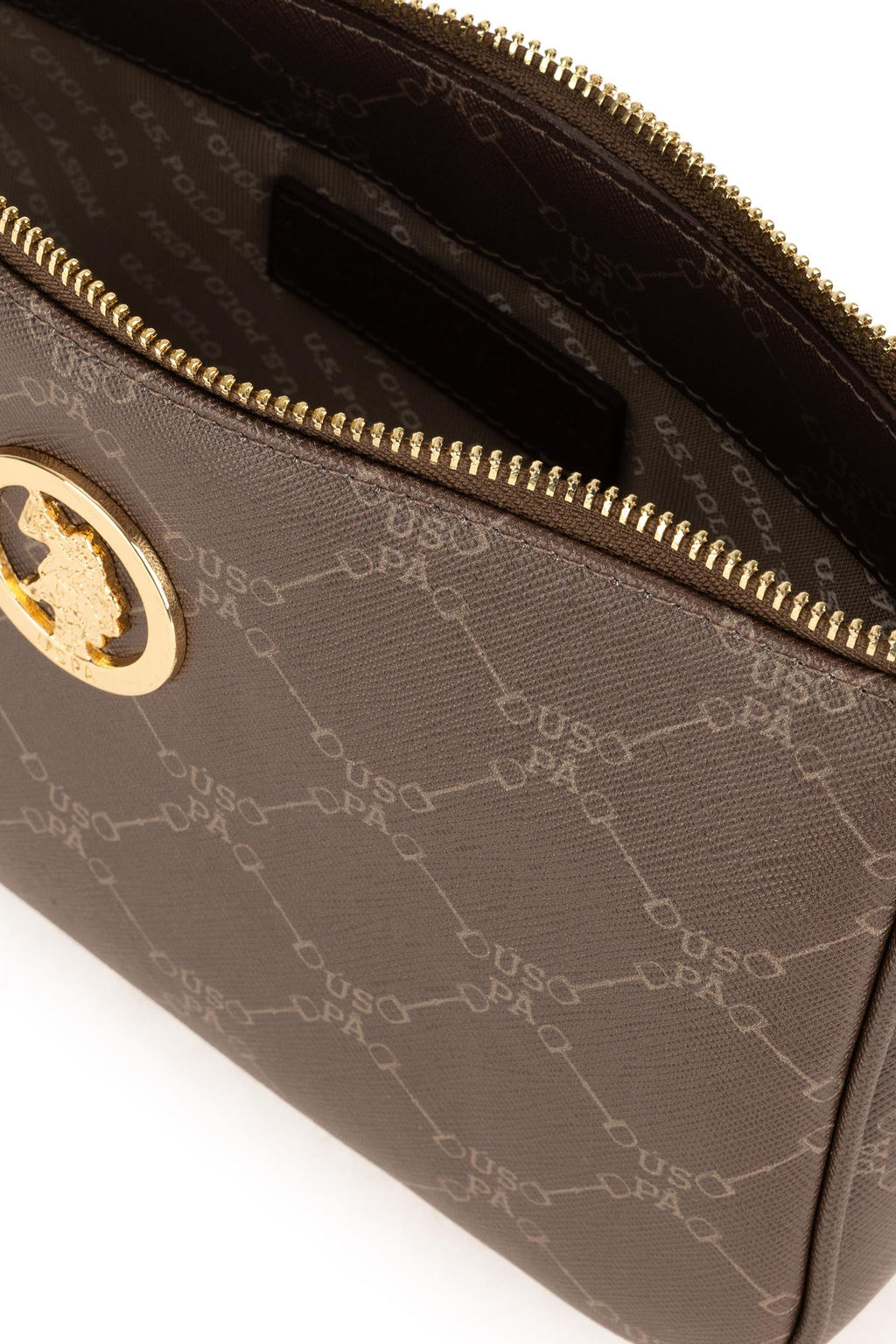 Женская коричневая сумка через плечо Неожиданная скидка в корзине - U.s. polo assn фото 7