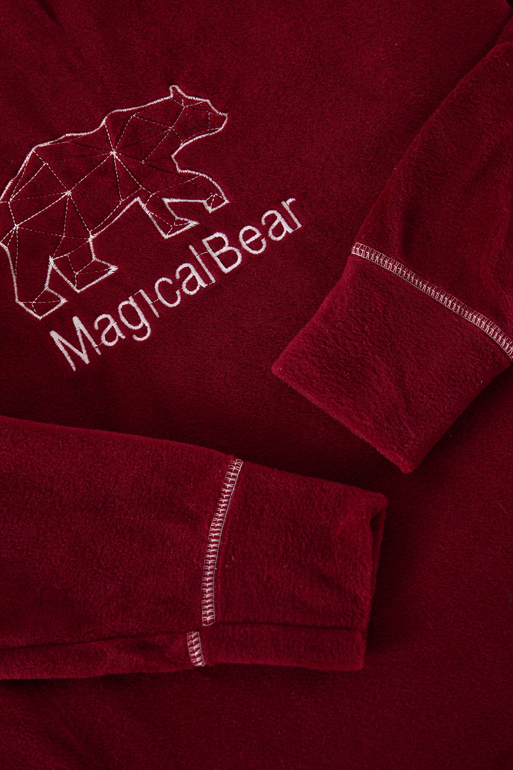 Bordo Polar Ekose Orme Pijama Tak?m? TEDAW25PT00035 - Trendyolmilla фото 3