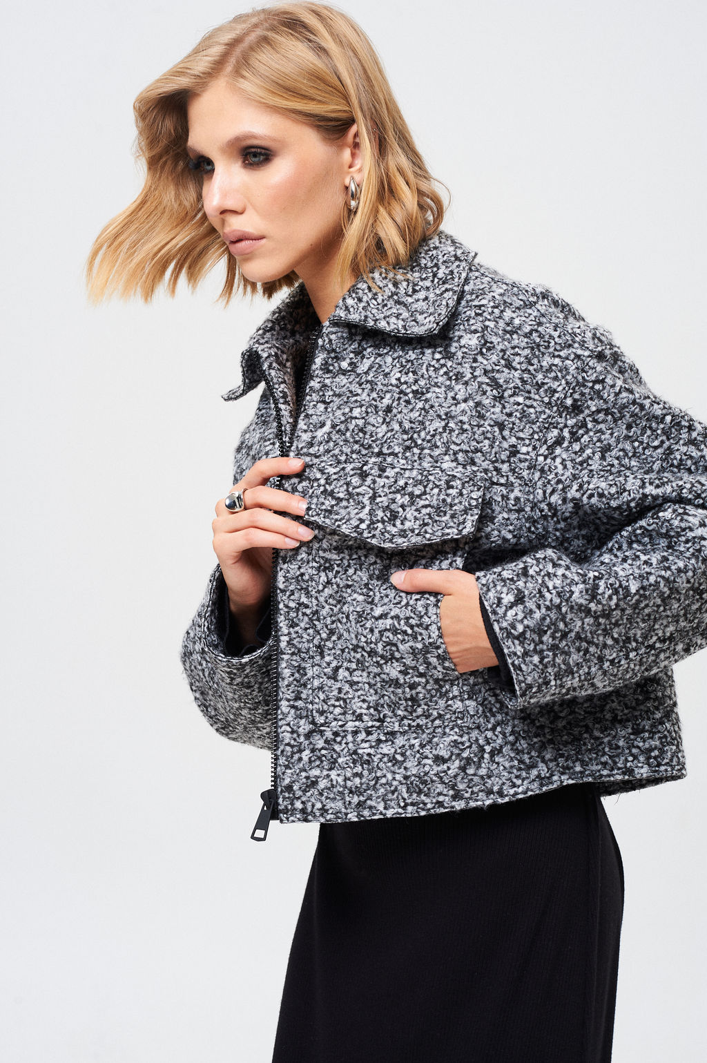 Жакет укороченный