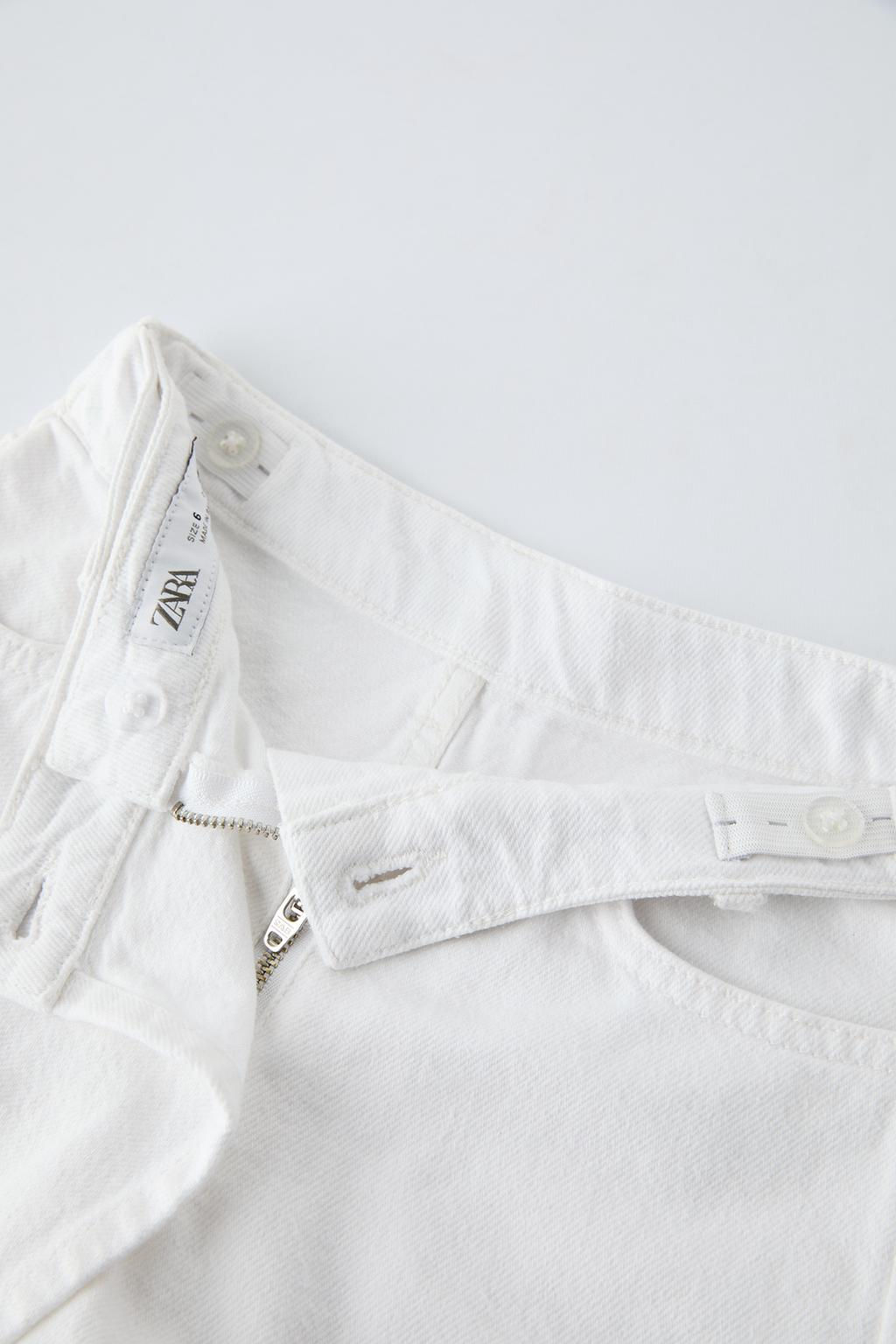 DENIM BERMUDA SKORT - Zara фото 12