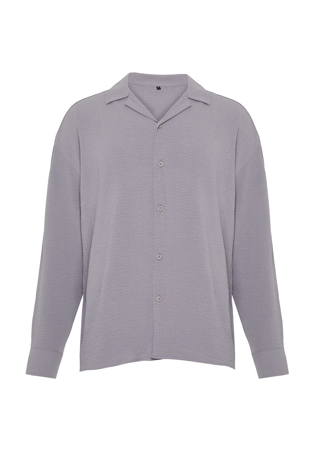 TRENDYOL MAN Beyaz Oversize Fit Apas Yaka Yazl?k Keten Gorunumlu Gomlek TMNSS23GO00053 - Trendyolmilla фото 74