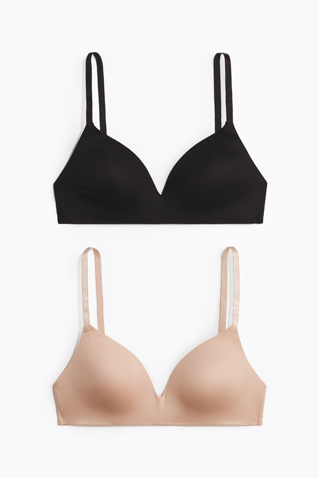 Pack de 2 sujetadores de microfibra sin aros - H&m фото 9