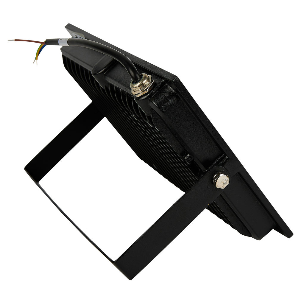 ULF-F60-50W/RGB IP65 200-240В BLACK Прожектор светодиодный. Мультиколор. Пульт ДУ (в/к). Корпус черный. TM Uniel
