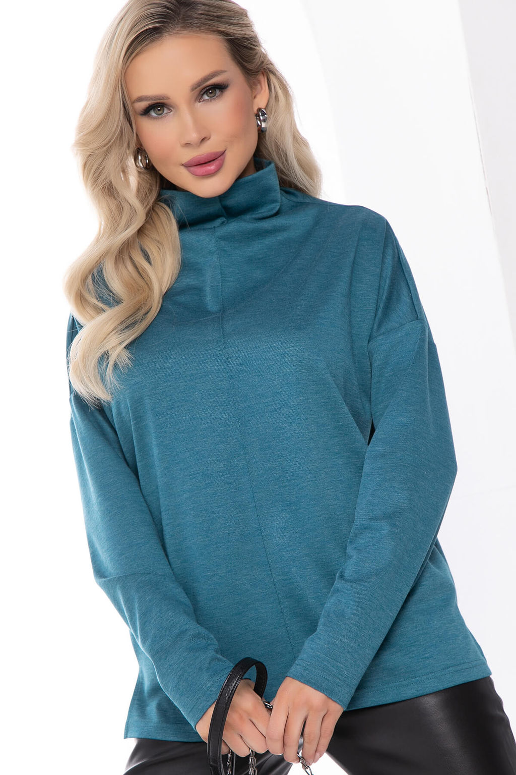 Джемпер Нина (морская волна) Б8090 - Lt collection фото 6