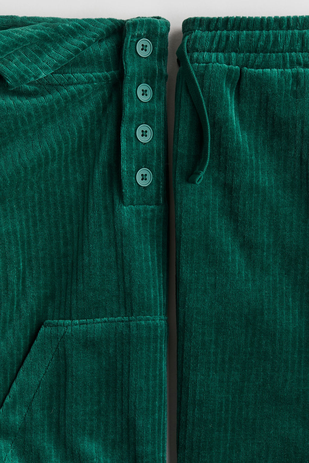 Conjunto de 2 piezas en velour de canale - H&m фото 2