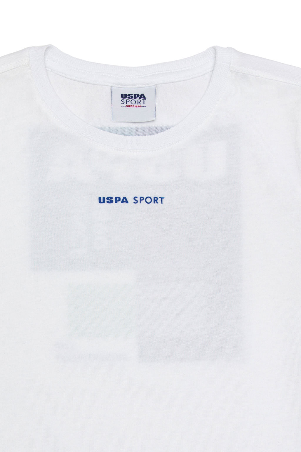 Футболка U.S. Polo Assn детская белая хлопок  фото 8