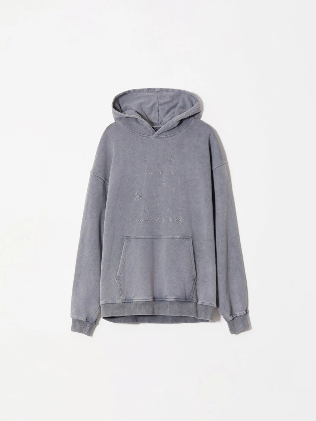 Худи с эффектом варки и вышивкой - Emka фото 9