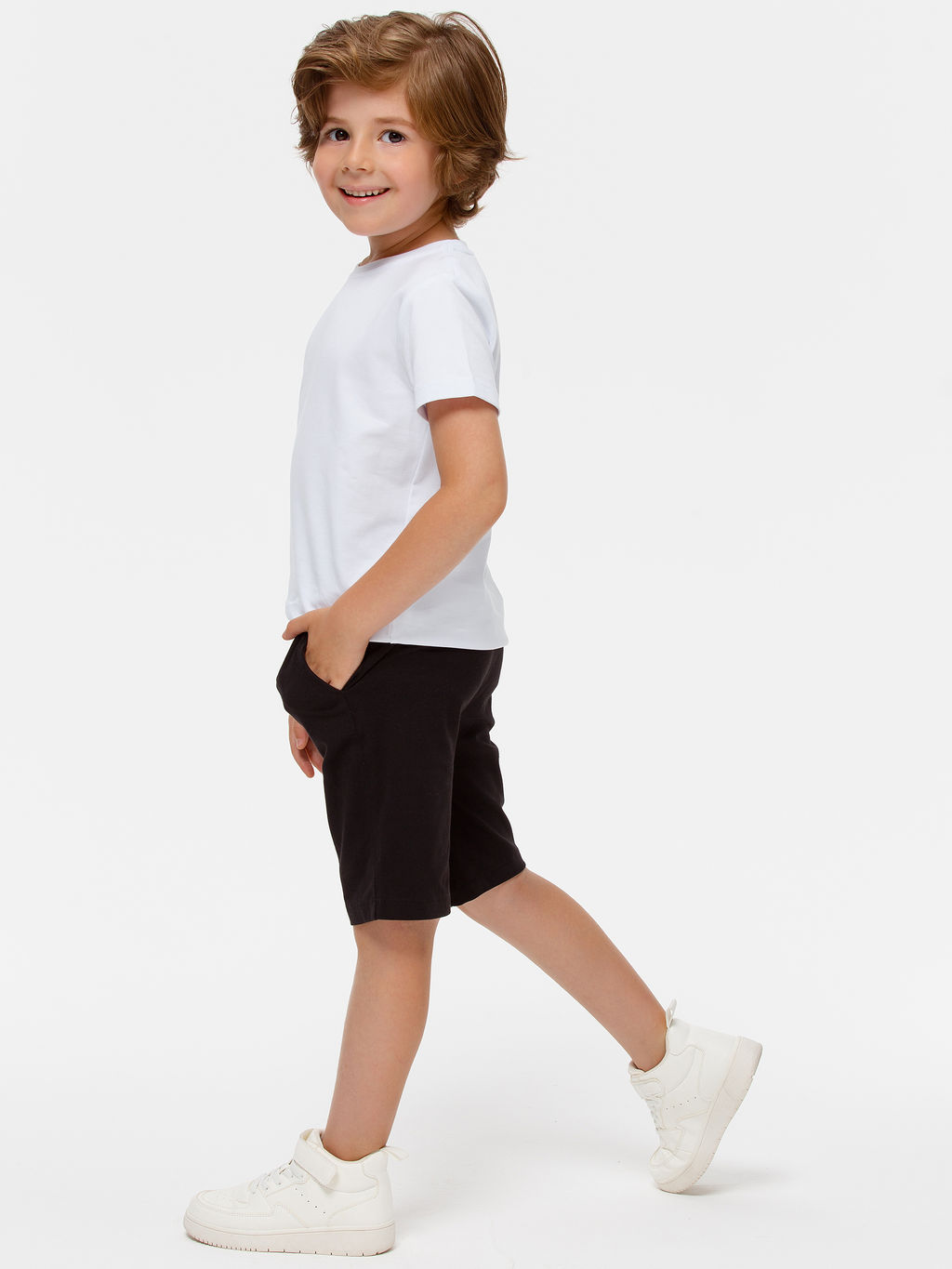 Черные шорты для мальчика - Kogankids фото 18
