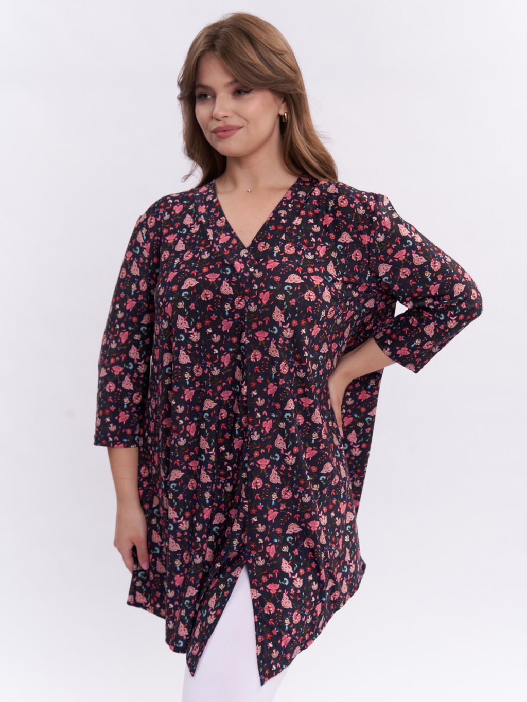 Туника трикотажная ZTU12907FLW05 - Артесса фото 2