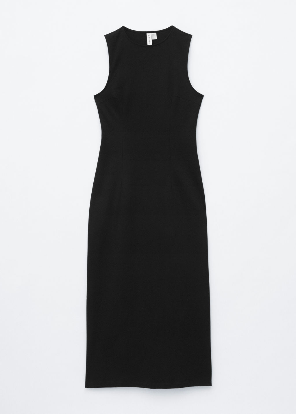 Vestido midi ajustado en punto de algod?n - H&m фото 2