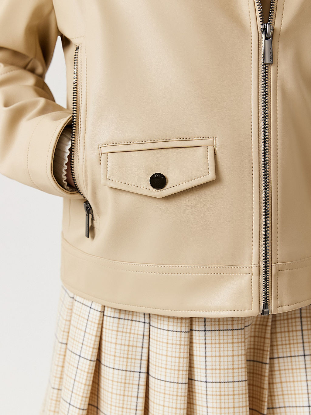 ACOOLA / Куртка детская для девочек Sarabi бежевый  фото 7