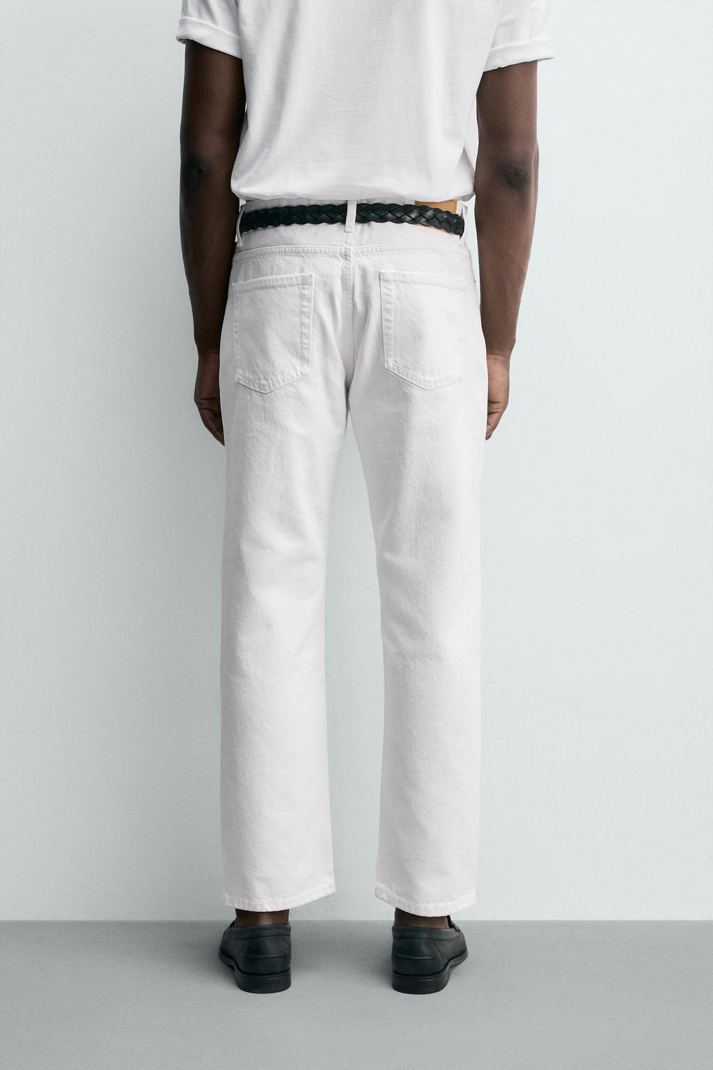 JEANS REGULAR FIT / Blanco - Zara фото 3