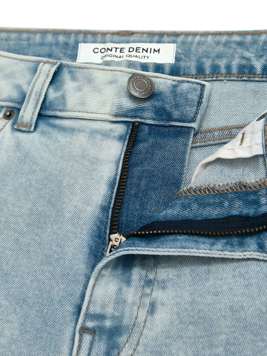 CONTE CON-867 Джинсы женские light blue