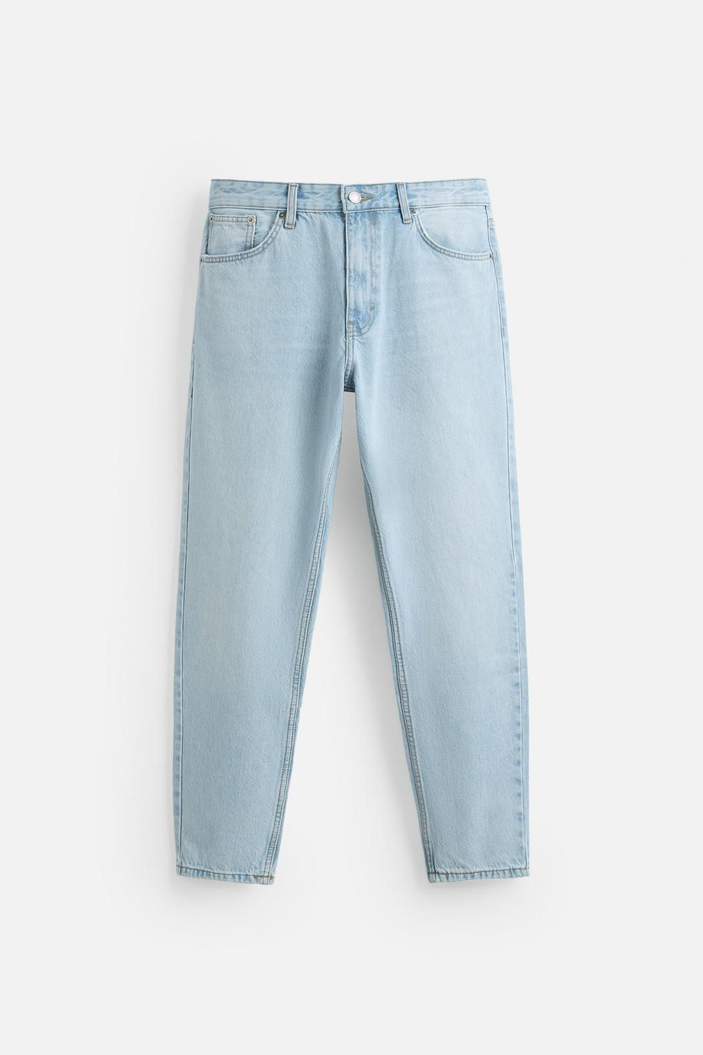 SLIM FIT TAPERED JEANS - Zara фото 6