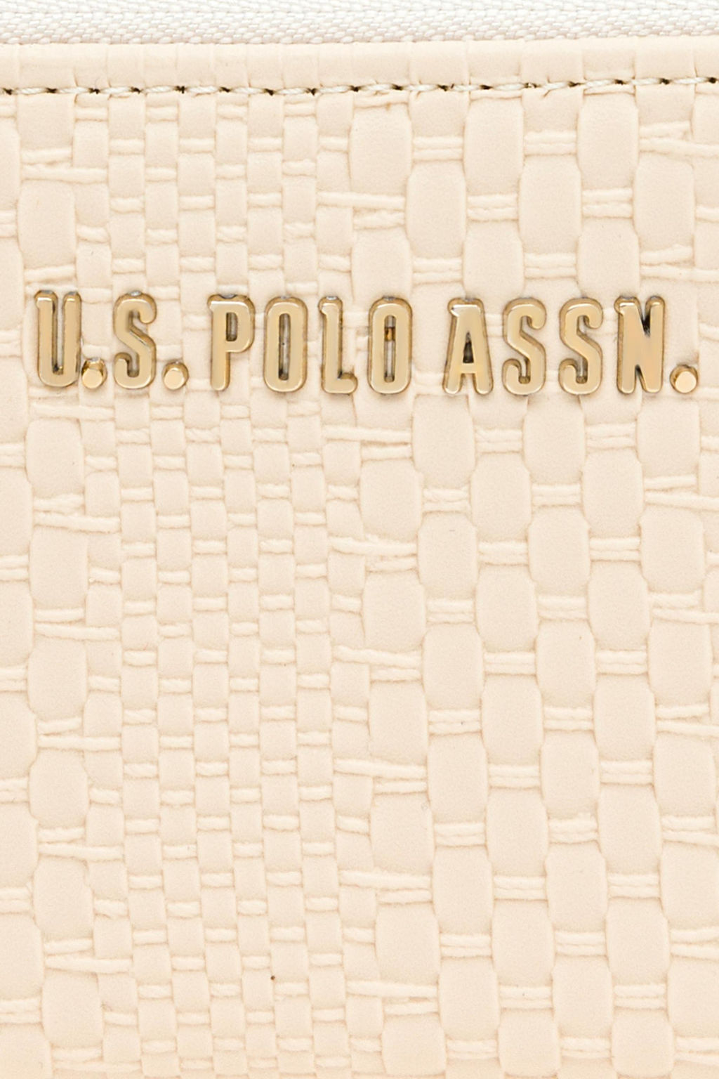 Женский кремовый кошелек - U.s. polo assn фото 6