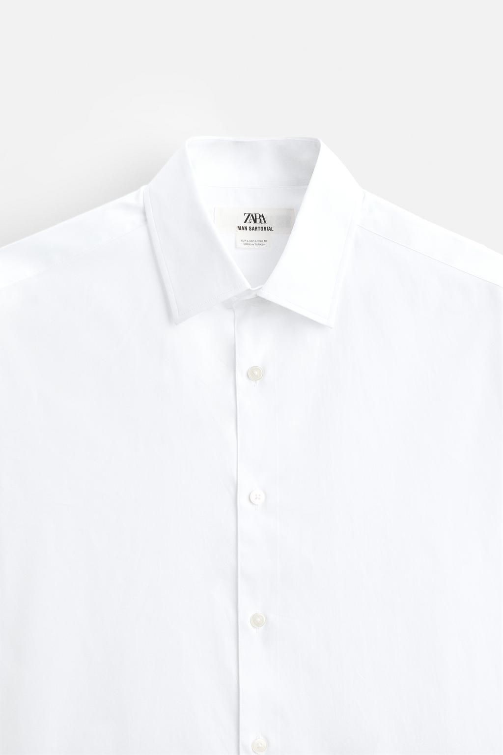 TEXTURED REGULAR FIT SHIRT - Zara фото 10