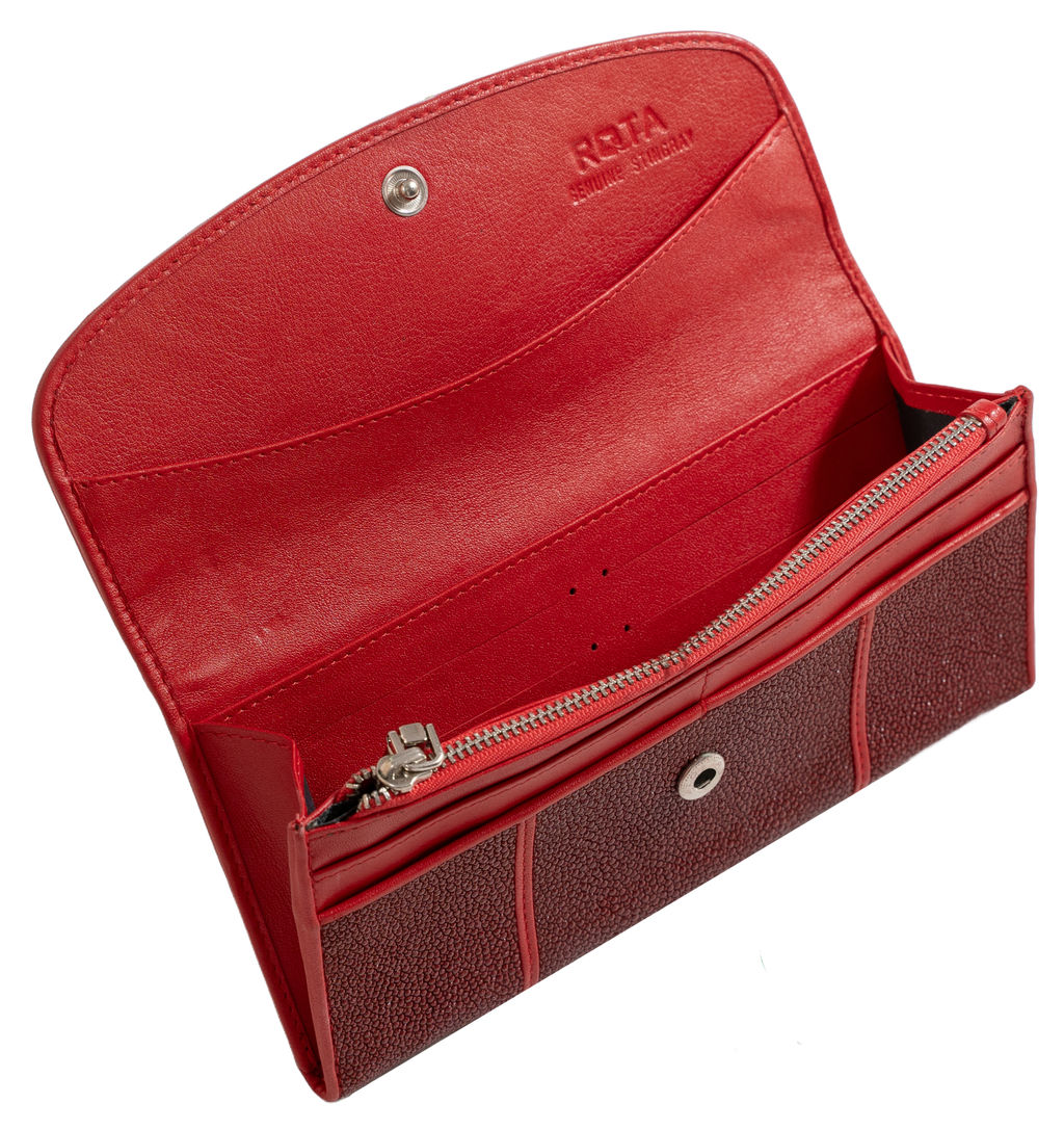 Кошелек женский из кожи ската - Sefaro фото 3