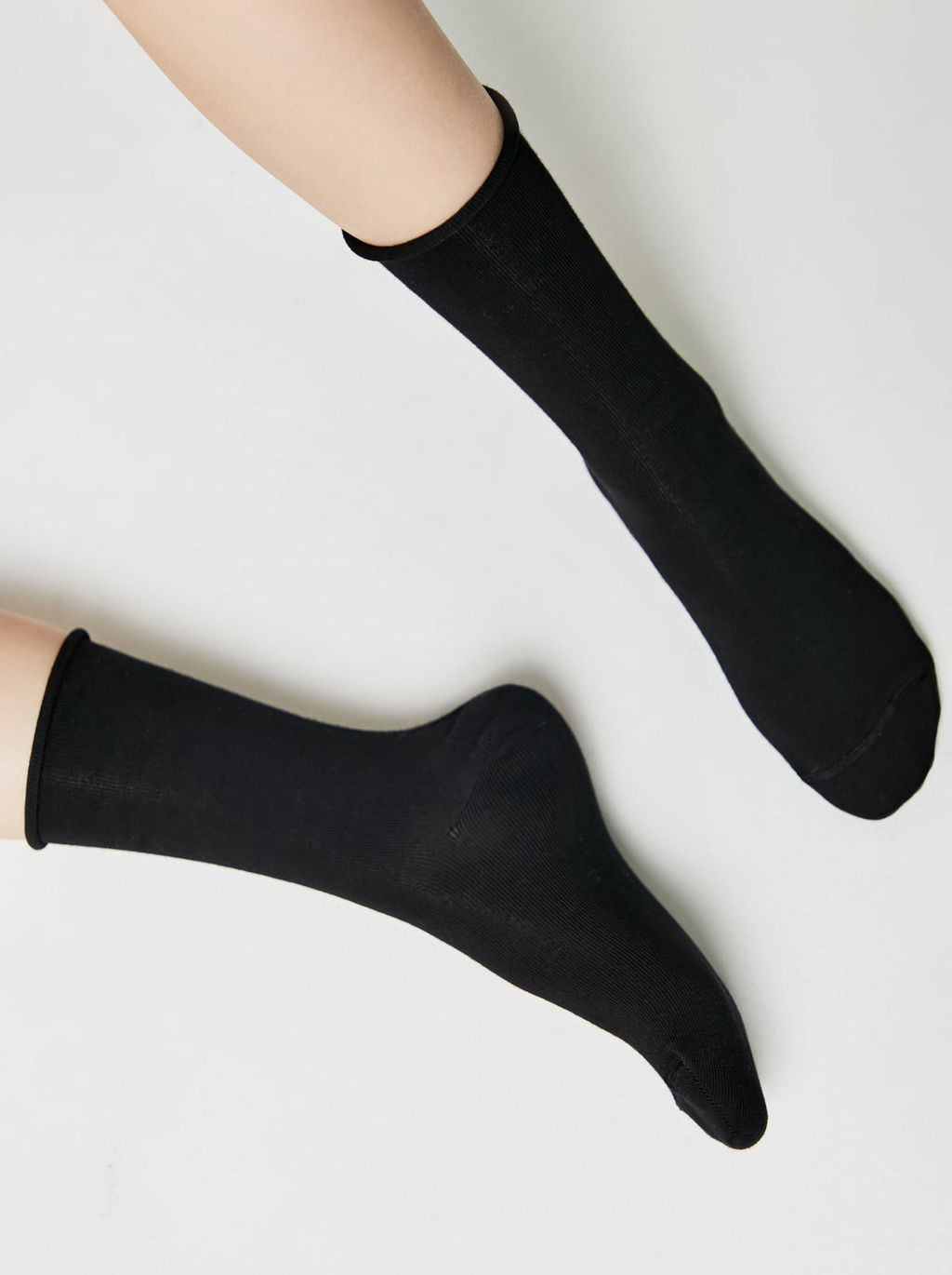 Цена за 2 пары. Носки Короткие CONTE Меланжевые носки COMFORT графит - Conte elegant фото 6