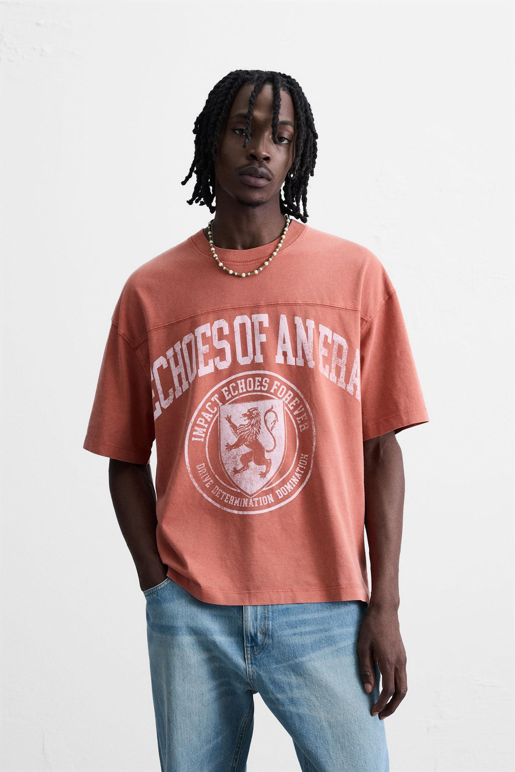 VARSITY PRINT T-SHIRT - Zara фото 2