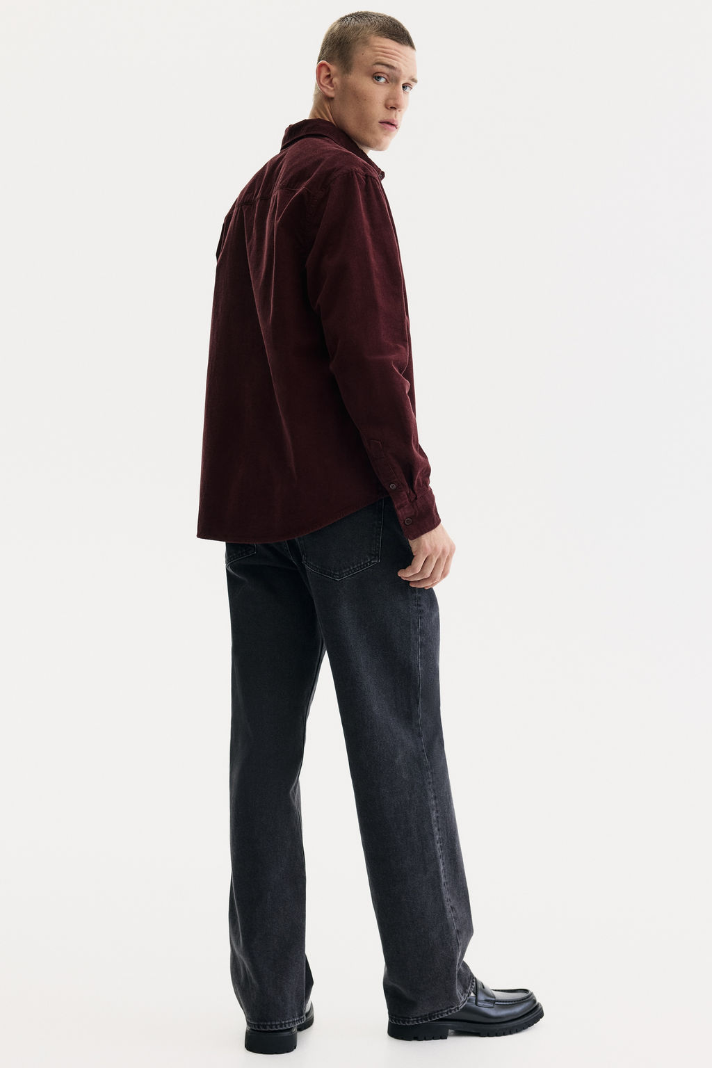 Camisa de pana Regular Fit - H&m фото 5