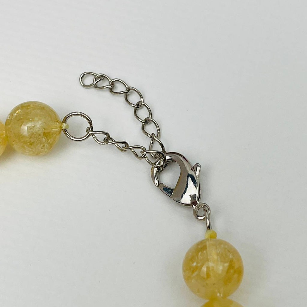 Бусы на увеличение из Цитрина (Индия)